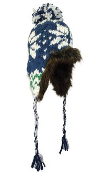 Ušanka COLD 4403 BLEU